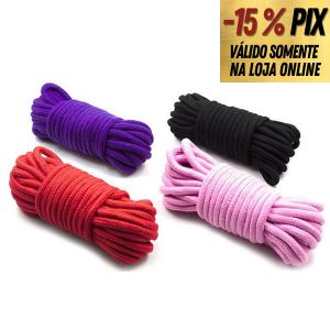 CORDA PARA SHIBARI EM ALGODÃO COM 10M