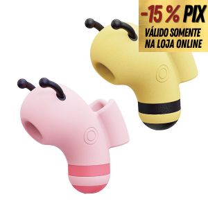 DEDEIRA ESTIMULADORA DE CLITÓRIS COM FUNÇÃO PULSAÇÃO