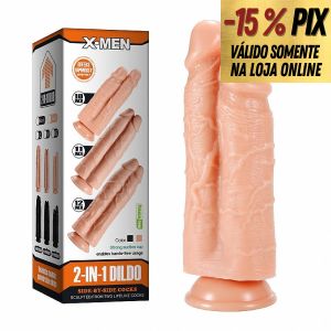 DILDO GÊMEOS 2 EM 1 
