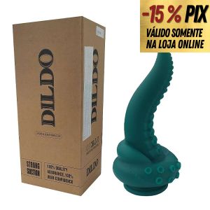 DILDO - PRÓTESE EM FORMATO DE TENTÁCULO COM VENTOSA