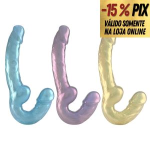 PRÓTESE PÊNIS STRAPLESS COLORIDO 