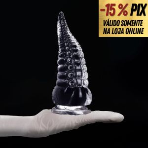 PLUG ANAL EM FORMATO DE TENTÁCULO COM VENTOSA - 21CM X 6CM
