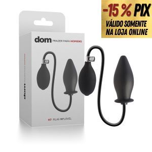 PLUG ANAL INFLÁVEL - DOM