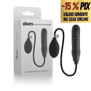 DILDO INFLÁVEL MASSAGER - DOM