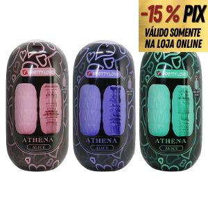 PRETTY LOVE ATHENA - MASTURBADOR EGG VAZADO NAS DUAS PONTAS