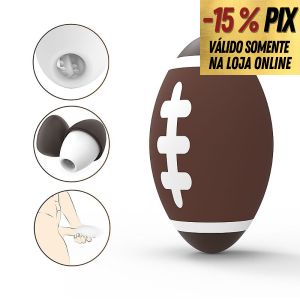 RUGBY FOOTBALL - MASTURBADOR EGG EM FORMATO DE BOLA
