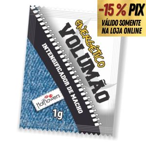 ENERGÉTICO VOLUMÃO SACHÊ - ESTIMULANTE SEXUAL SABOR FRUTAS VERMELHAS - HOT FLOWERS