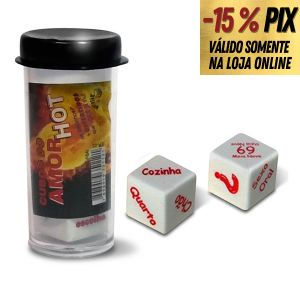 DADOS CUBOS DO AMOR HOT - DIVERSÃO AO CUBO