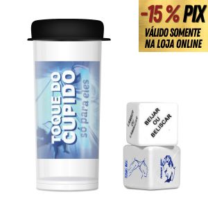 DADOS TOQUE DO CUPIDO - SÓ PARA ELES- DIVERSÃO AO CUBO