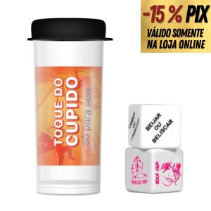 DADOS TOQUE DO CUPIDO - SÓ PARA ELAS - DIVERSÃO AO CUBO