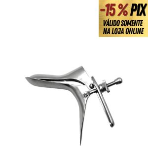 ESPÉCULO DE EXPANSÃO VAGINAL EM AÇO INOXIDÁVEL