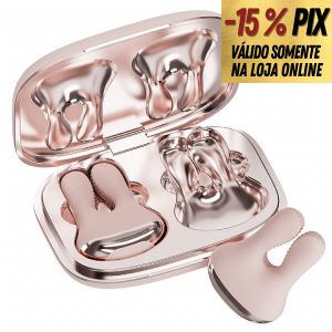 S-HANDE RABBIT PODS - ESTIMULADOR DE MAMILOS COM VIBRAÇÕES E CASE