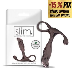 ESTIMULADOR DE PRÓSTATA E PERÍNEO EM METAL - SEXY FANTASY