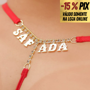 CALCINHA COM DIZERES SUGESTIVOS - SAFADA