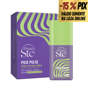 PICO PULSE UVA VERDE - GEL EXCITANTE QUE SUGA, PULSA, VIBRA E ESFRIA