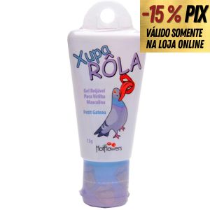 XUPA ROLA  - GEL COMESTÍVEL PARA SEXO ORAL SABOR PETIT GATEAU - HOT FLOWERS