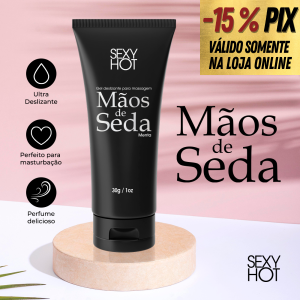 MÃOS DE SEDA - GEL AVELUDADO PARA MASTURBAÇÃO