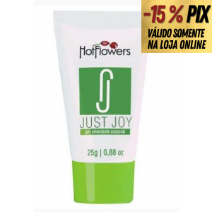 FACILITADOR ANAL JUST JOY - BISNAGA 25 G - HOT FLOWERS 
