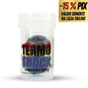 BOLINHAS DO PRAZER HOT BALL - TERMO SHOCK - HOT FLOWERS