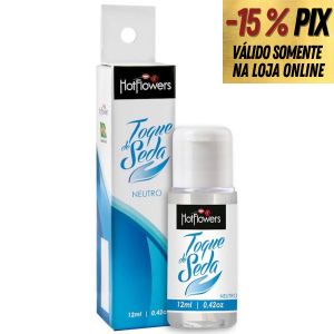 GEL PARA MASSAGEM ÍNTIMA - TOQUE DE SEDA 12ml - HOT FLOWERS