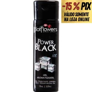 POWER BLACK ICE GEL AROMATIZANTE 35ML - HOT FLOWERS