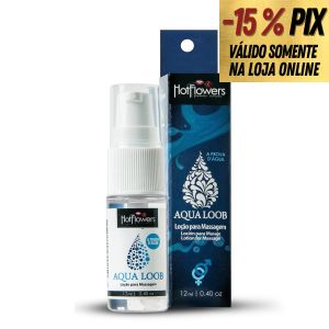 LUBRIFICANTE AQUA LOOB - HOT FLOWERS