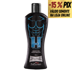 H ICE SABONETE ÍNTIMO MASCULINO 130ML - HOT FLOWERS