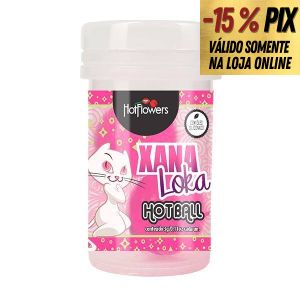 BOLINHAS DO PRAZER HOT BALL - XANA LOKA  - HOT FLOWERS