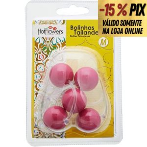 BOLINHAS TAILANDESAS - HOT FLOWERS-M