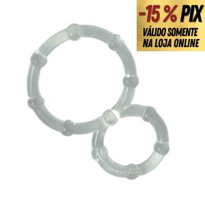 ANEL PENIANO RETARDANTE DUPLO - HOT FLOWERS