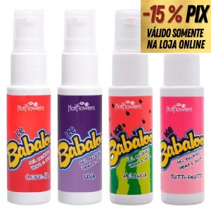 ICE BABALOO - VIBRADOR LÍQUIDO COM EFEITO ICE