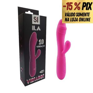 ILA - VIBRADOR RECARREGÁVEL PARA PONTO G E CLITÓRIS