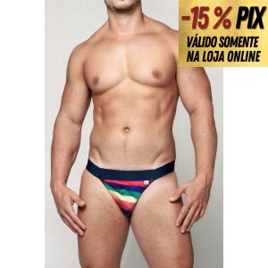 JOCK BÁSICA EM SUPLEX ARCO ÍRIS