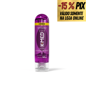 K-MED 2 EM 1 - LUBRIFICANTE ÍNTIMO NEUTRO E GEL PARA MASSAGEM