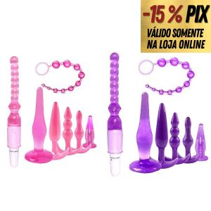 KIT PLUG ANAL 7 ITENS