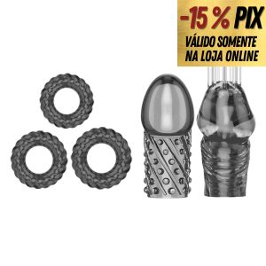 KIT ANÉIS E EXTENSORES PENIANO