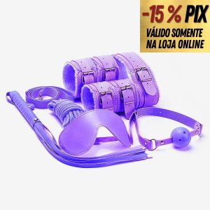 KIT SADO ROXO COM 7 ITENS