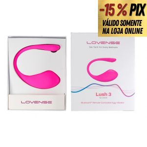 LOVENSE LUSH 3 - VIBRADOR CONTROLADO POR APLICATIVO
