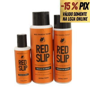 RED SLIP LUBRIFICANTE COM TEXTURA DE SÊMEN - RED PANDA TOYS