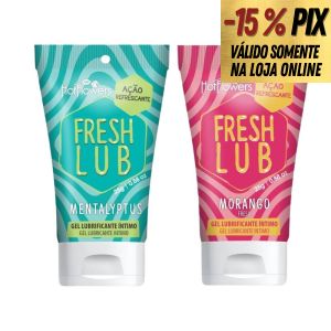 FRESH LUB LUBRIFICANTE BEIJÁVEL - HOT FLOWERS
