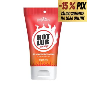 HOT LUB - LUBRIFICANTE COMESTÍVEL QUE ESQUENTA - HOT FLOWERS