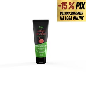 LUBRIFICANTE À BASE DE ÁGUA COMESTÍVEL MAÇÃ DO AMOR - INTT