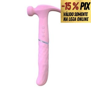 MARTELO VIBRADOR PONTO G E CLITÓRIS