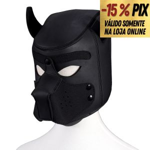 MÁSCARA SADO EM NEOPRENE - LOBO
