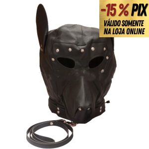 PUPPY HOOD - MÁSCARA COM FOCINHO, ORELHAS E GUIA