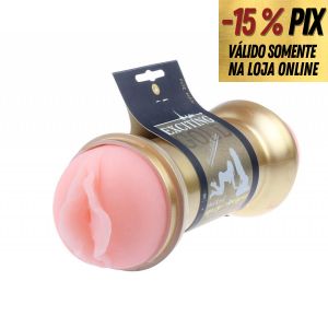 MASTURBADOR DUPLO VAGINA E ÂNUS EM CYBERSKIN