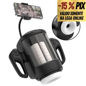 GAME SEX - MASTURBADOR SOBE E DESCE COM SUPORTE PARA CELULAR