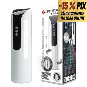 PRETTY LOVE KAHLEAH - MASTURBADOR LANTERNA RECARREGÁVEL COM SOBE E DESCE E ROTAÇÕES