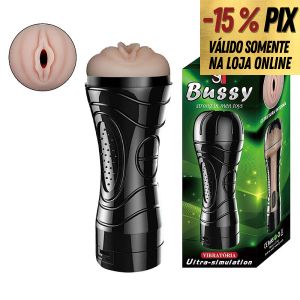 MASTURBADOR LANTERNA POCKET EM FORMATO DE VAGINA COM VIBRO