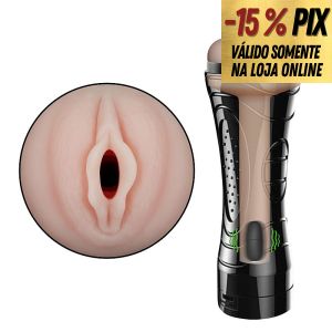 MASTURBADOR LANTERNA EM FORMATO DE VAGINA 